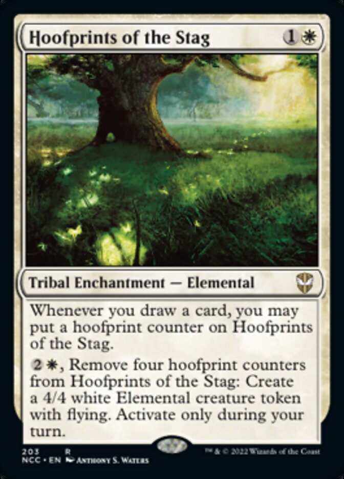 Hoofprints of the Stag [Streets of New Capenna Commander] | Silver Goblin