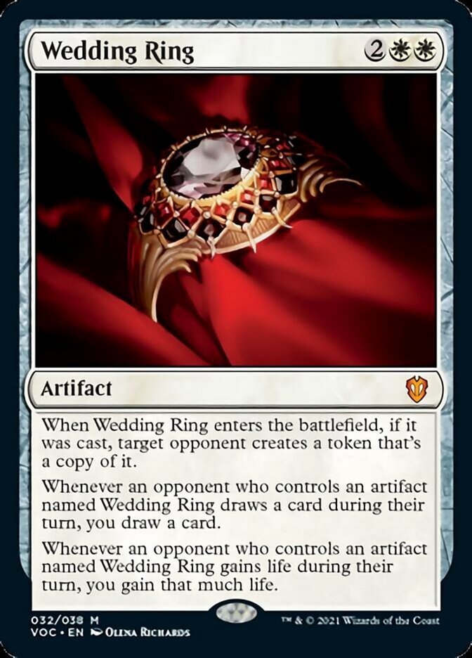 Wedding Ring [Innistrad: Crimson Vow Commander] | Silver Goblin