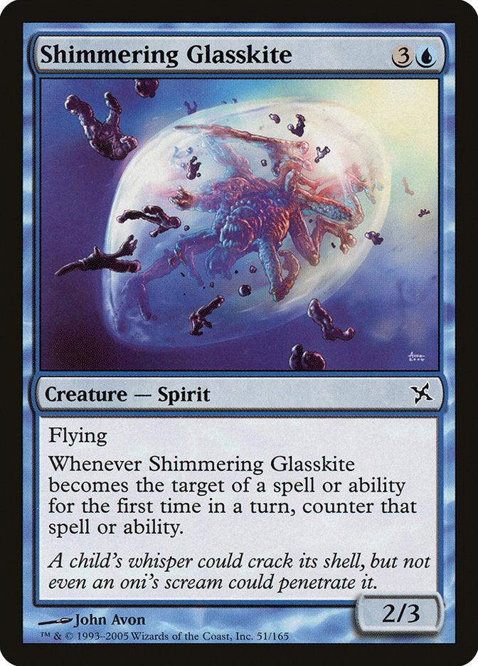 Shimmering Glasskite [Betrayers of Kamigawa] | Silver Goblin