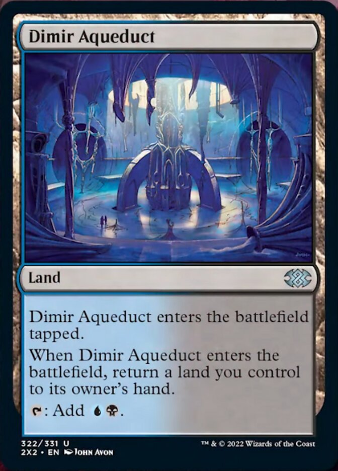 Dimir Aqueduct [Double Masters 2022] | Silver Goblin