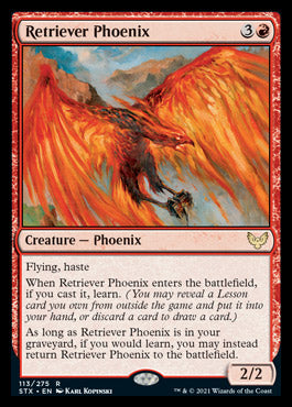 Retriever Phoenix [Strixhaven: School of Mages] | Silver Goblin