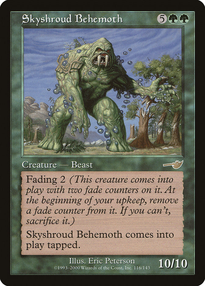 Skyshroud Behemoth [Nemesis] | Silver Goblin
