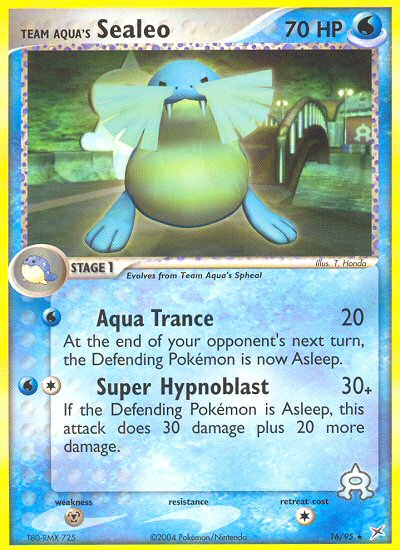 Team Aqua's Sealeo (16/95) [EX: Team Magma vs Team Aqua] | Silver Goblin