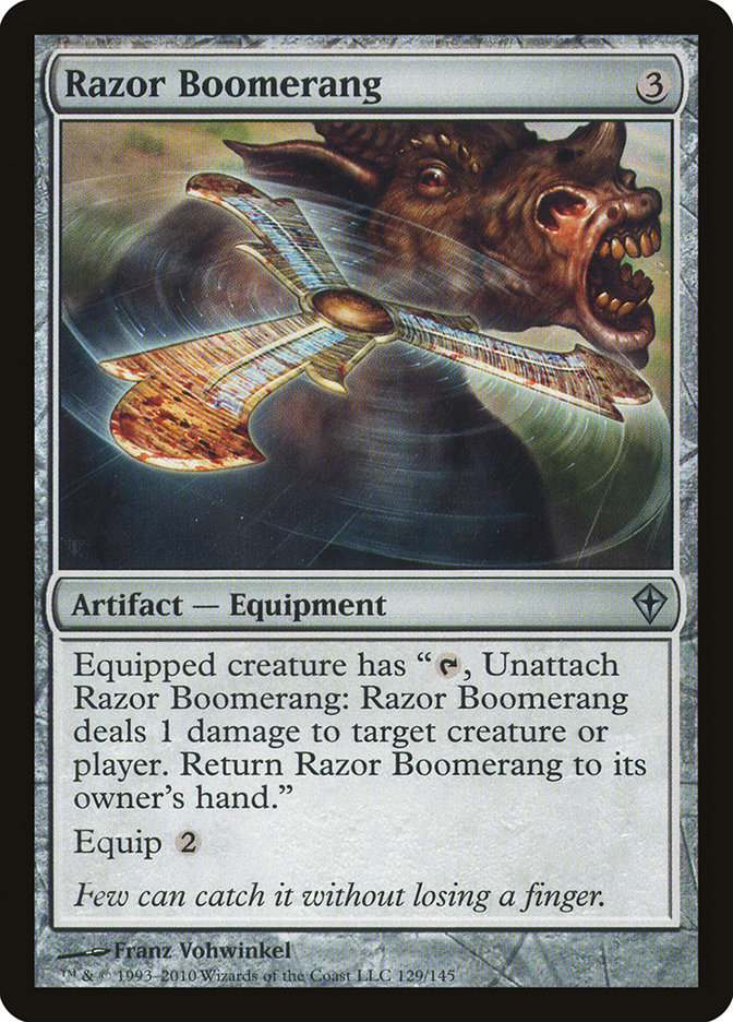 Razor Boomerang [Worldwake] | Silver Goblin