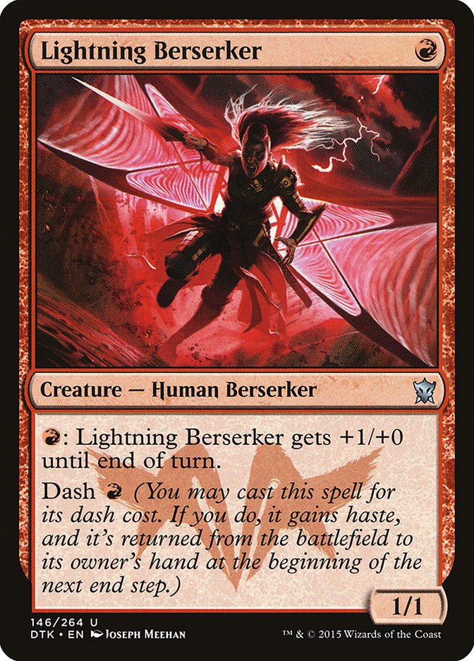 Lightning Berserker [Dragons of Tarkir] | Silver Goblin