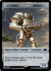 Elephant // Construct Double-Sided Token [Dominaria Remastered Tokens] | Silver Goblin