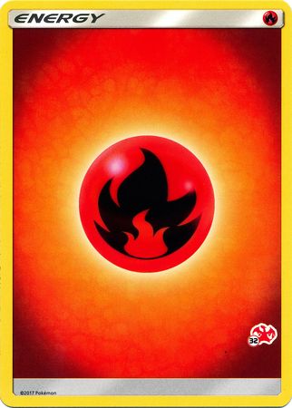 Fire Energy (Charizard Stamp #32) [Battle Academy 2020] | Silver Goblin