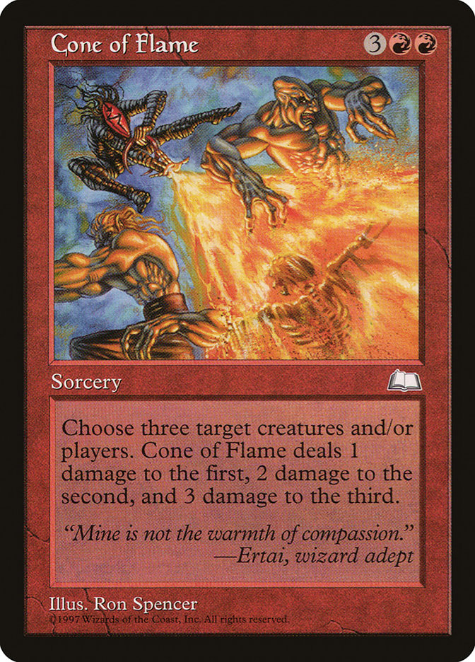 Cone of Flame [Weatherlight] | Silver Goblin