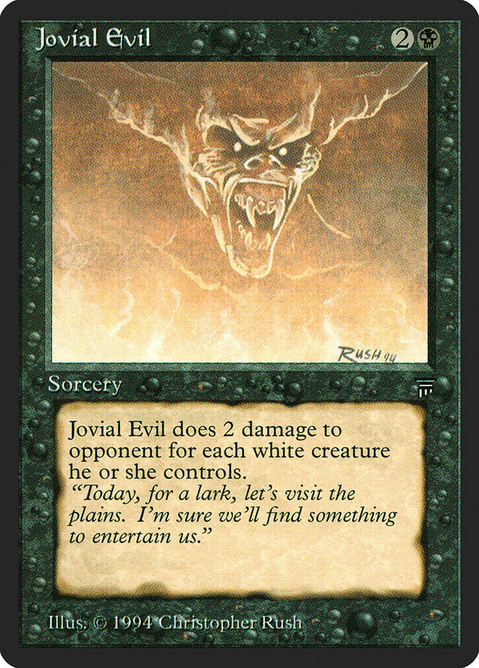 Jovial Evil [Legends] | Silver Goblin