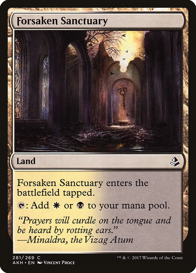 Forsaken Sanctuary [Amonkhet] | Silver Goblin