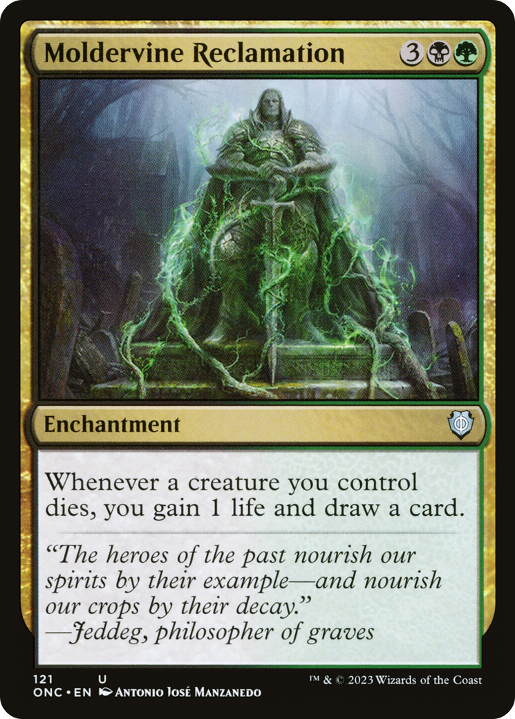 Moldervine Reclamation [Phyrexia: All Will Be One Commander] | Silver Goblin