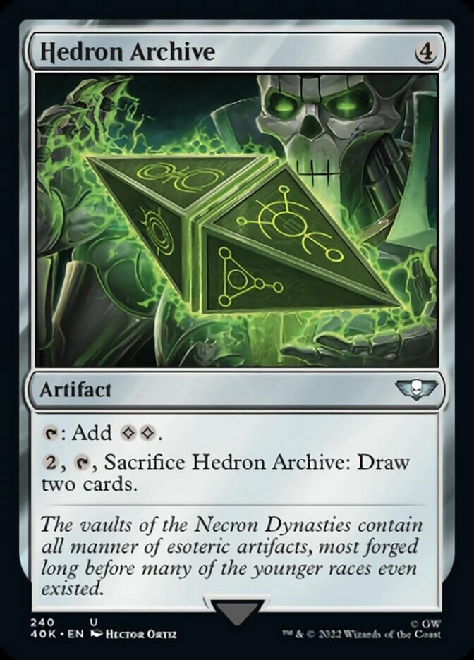 Hedron Archive (Surge Foil) [Warhammer 40,000] | Silver Goblin
