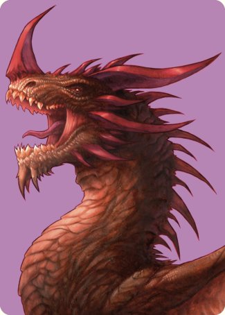 The Ur-Dragon Art Card [Commander Masters Art Series] | Silver Goblin