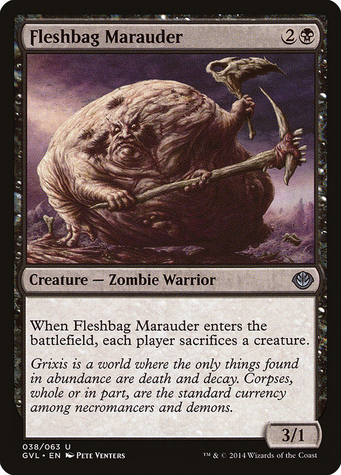 Fleshbag Marauder (Garruk vs. Liliana) [Duel Decks Anthology] | Silver Goblin