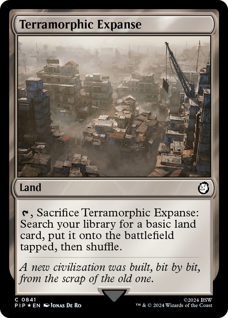 Terramorphic Expanse (Surge Foil) [Fallout] | Silver Goblin