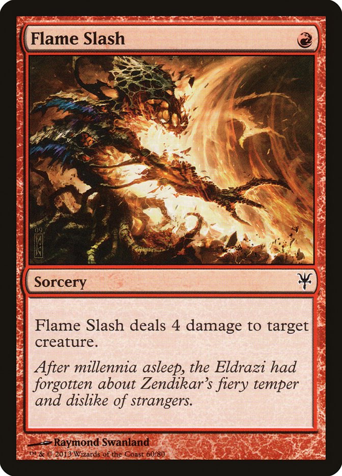 Flame Slash [Duel Decks: Sorin vs. Tibalt] | Silver Goblin