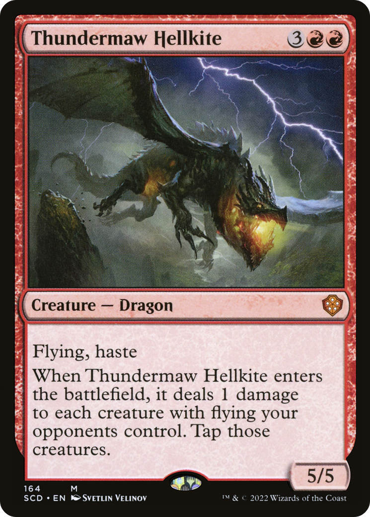 Thundermaw Hellkite [Starter Commander Decks] | Silver Goblin
