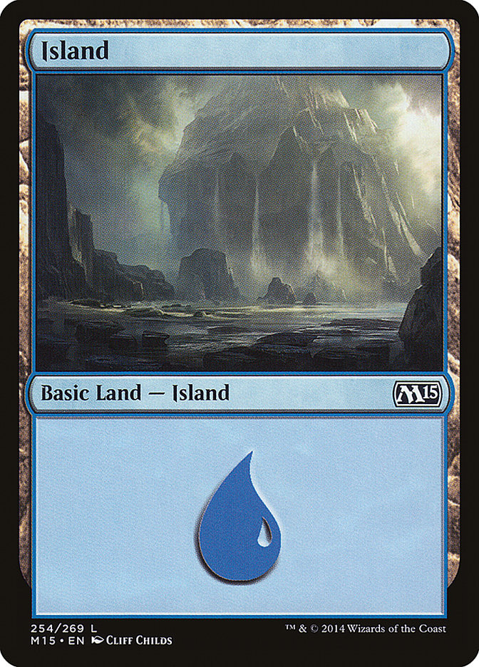 Island (254) [Magic 2015] | Silver Goblin