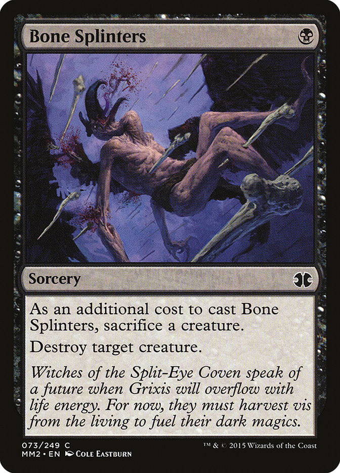 Bone Splinters [Modern Masters 2015] | Silver Goblin