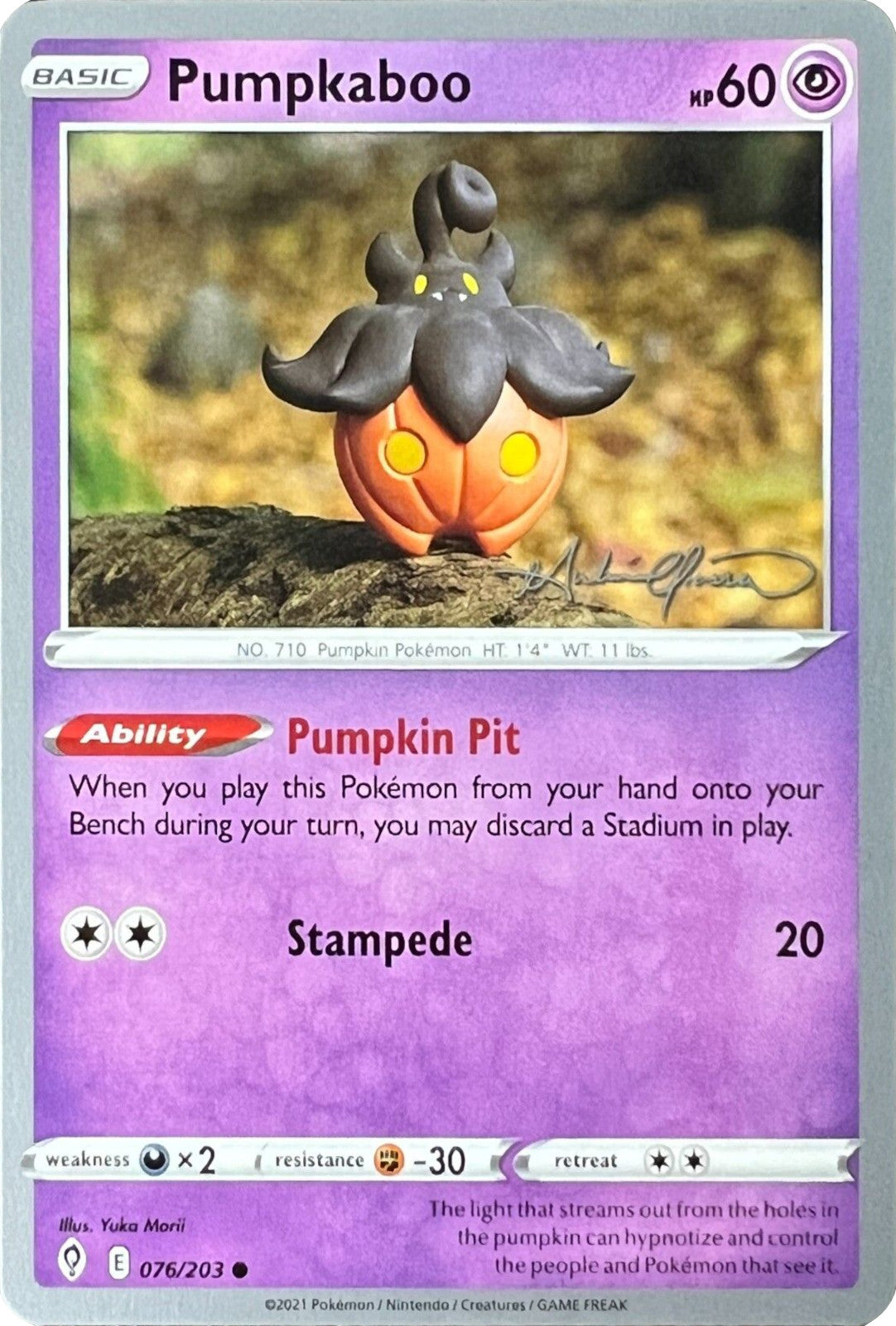 Pumpkaboo (076/203) (The Shape of Mew - Andre Chiasson) [World Championships 2022] | Silver Goblin