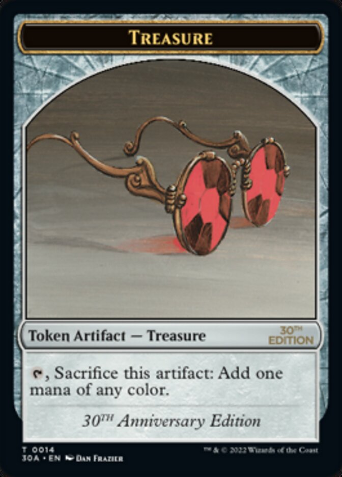 Treasure Token (014) [30th Anniversary Tokens] | Silver Goblin