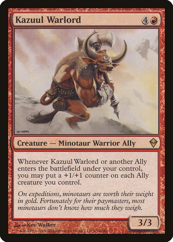 Kazuul Warlord [Zendikar] | Silver Goblin