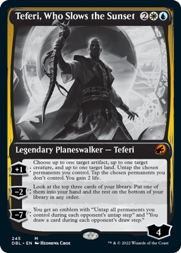 Teferi, Who Slows the Sunset [Innistrad: Double Feature] | Silver Goblin