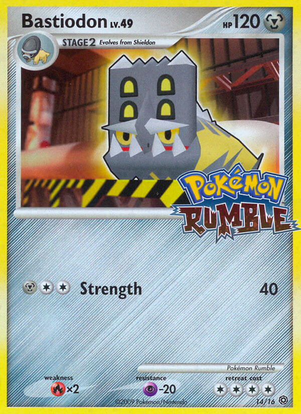 Bastiodon (14/16) [Pokémon Rumble] | Silver Goblin