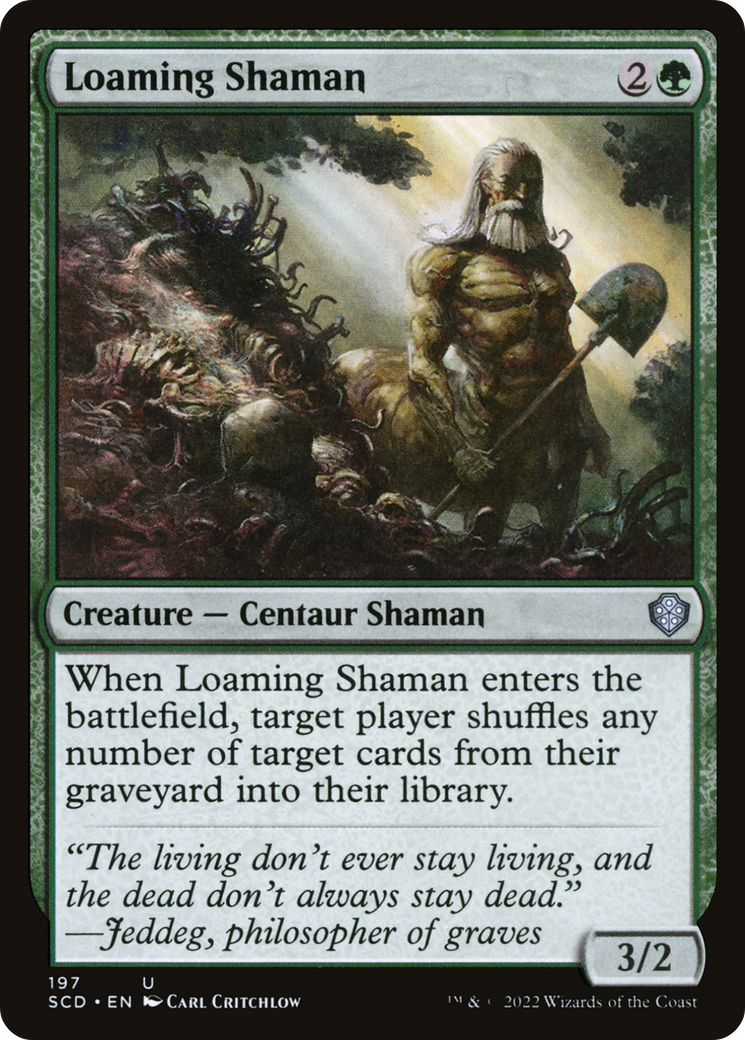 Loaming Shaman [Starter Commander Decks] | Silver Goblin