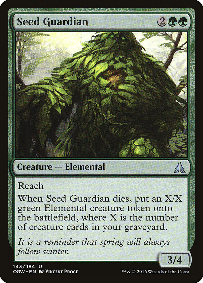 Seed Guardian [Oath of the Gatewatch] | Silver Goblin