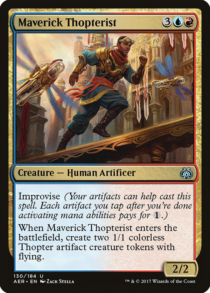 Maverick Thopterist [Aether Revolt] | Silver Goblin