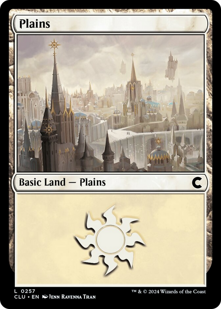 Plains (0257) [Ravnica: Clue Edition] | Silver Goblin