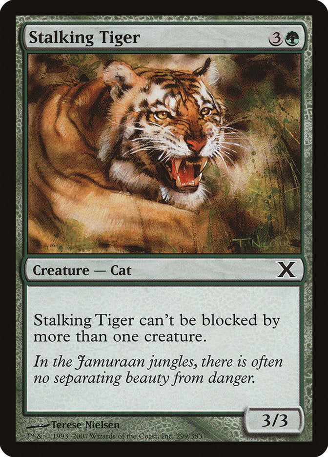 Stalking Tiger [Tenth Edition] | Silver Goblin