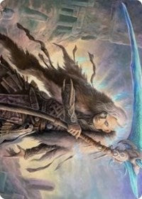 Egon, God of Death Art Card [Kaldheim Art Series] | Silver Goblin