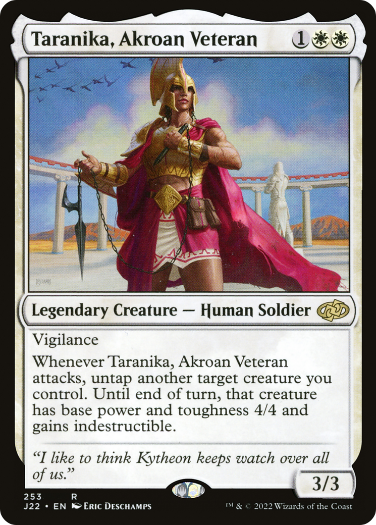 Taranika, Akroan Veteran [Jumpstart 2022] | Silver Goblin