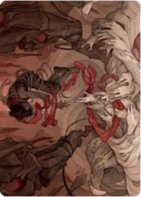 Thwart the Grave Art Card [Zendikar Rising Art Series] | Silver Goblin
