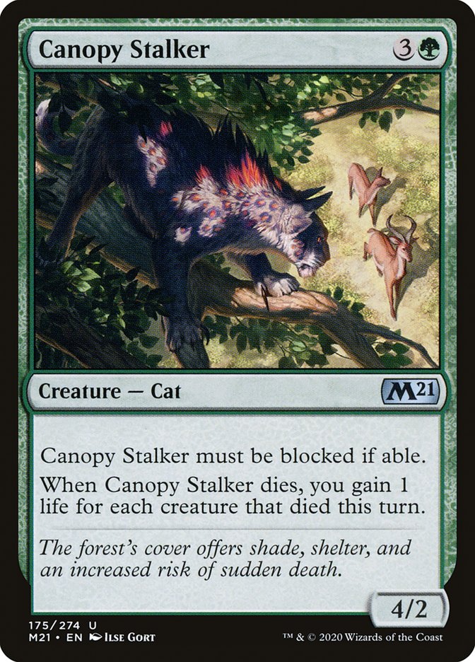 Canopy Stalker [Core Set 2021] | Silver Goblin
