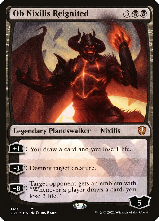 Ob Nixilis Reignited [Commander 2021] | Silver Goblin