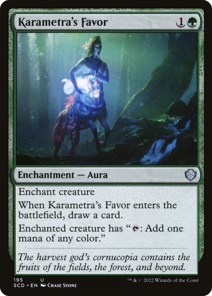 Karametra's Favor [Starter Commander Decks] | Silver Goblin