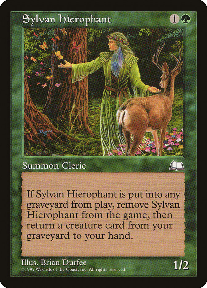 Sylvan Hierophant [Weatherlight] | Silver Goblin