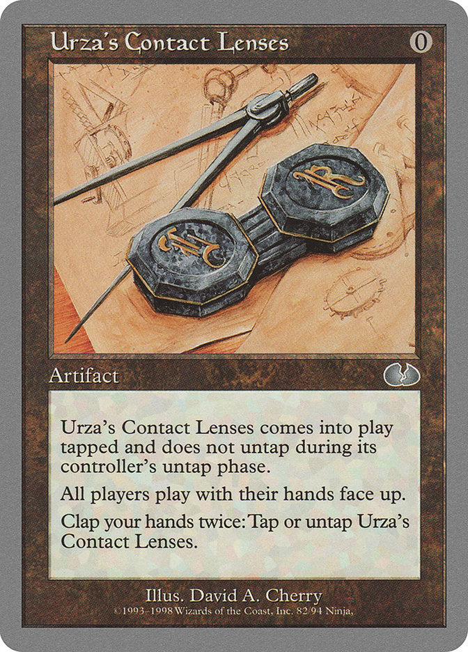 Urza's Contact Lenses [Unglued] | Silver Goblin