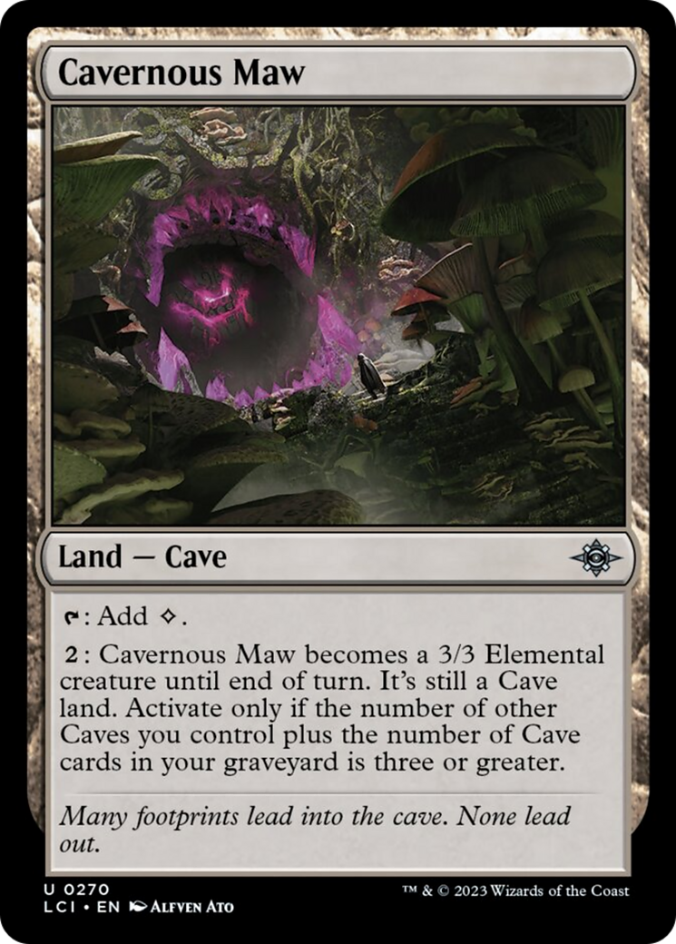 Cavernous Maw [The Lost Caverns of Ixalan] | Silver Goblin