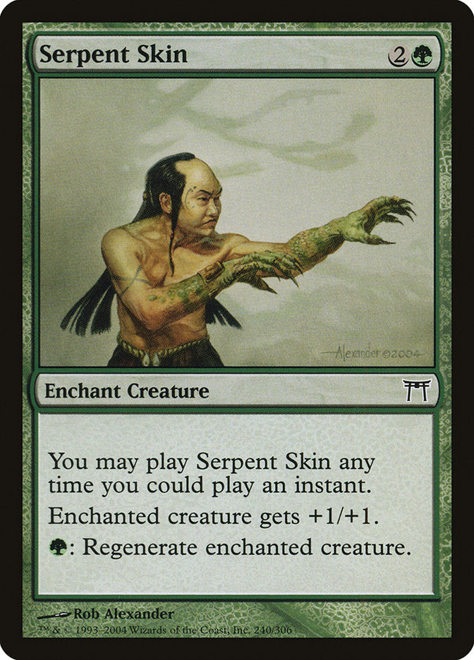 Serpent Skin [Champions of Kamigawa] | Silver Goblin