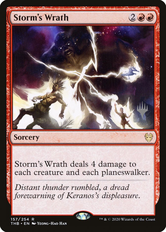 Storm's Wrath (Promo Pack) [Theros Beyond Death Promos] | Silver Goblin