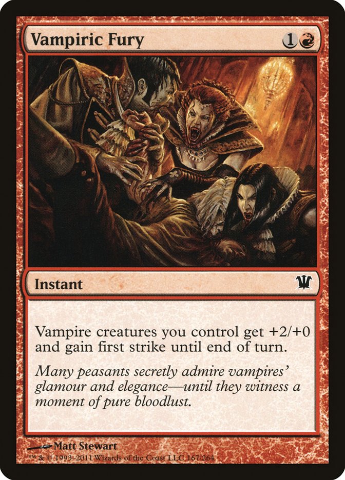 Vampiric Fury [Innistrad] | Silver Goblin