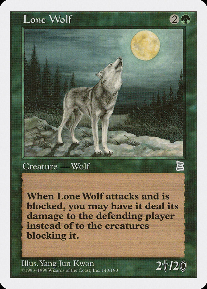 Lone Wolf [Portal Three Kingdoms] | Silver Goblin