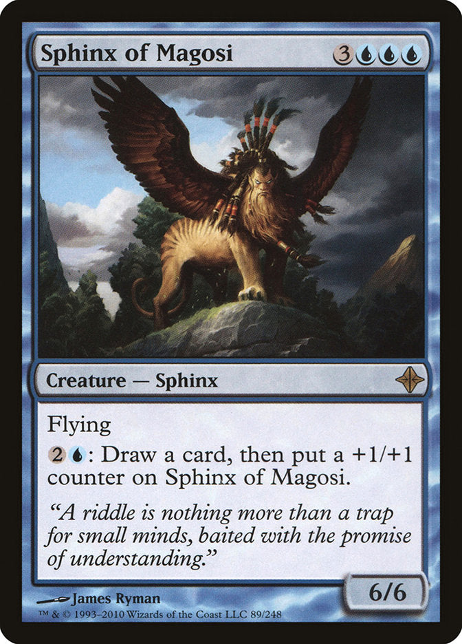 Sphinx of Magosi [Rise of the Eldrazi] | Silver Goblin