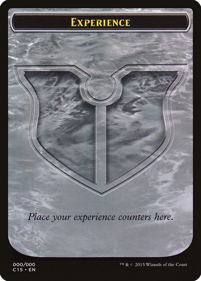 Experience // Experience Double-Sided Token [Commander 2015 Tokens] | Silver Goblin