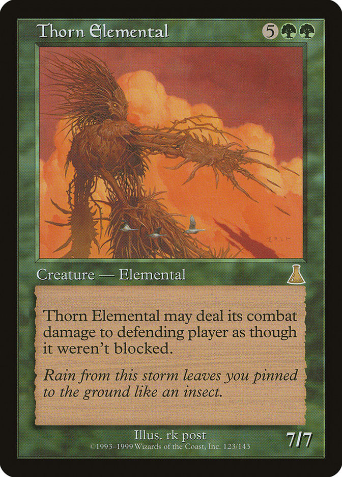 Thorn Elemental [Urza's Destiny] | Silver Goblin