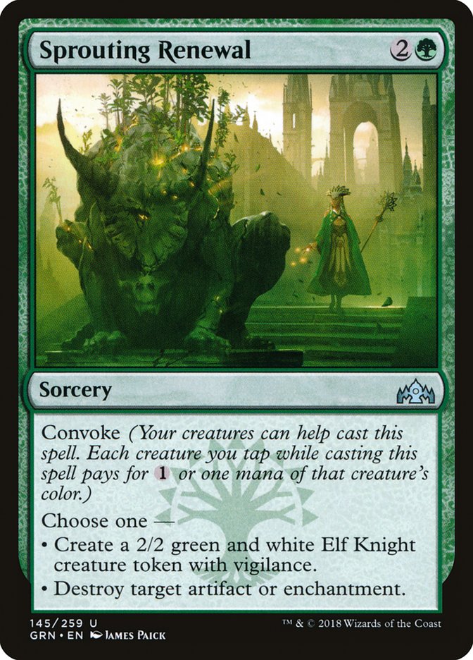 Sprouting Renewal [Guilds of Ravnica] | Silver Goblin